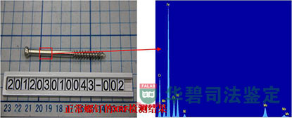 正常螺釘?shù)腦RF檢測(cè)結(jié)果