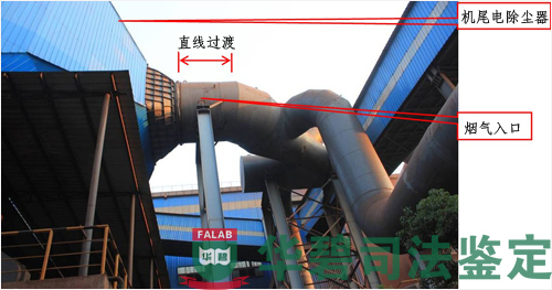 燒結(jié)機機尾電除塵器煙氣入口形式